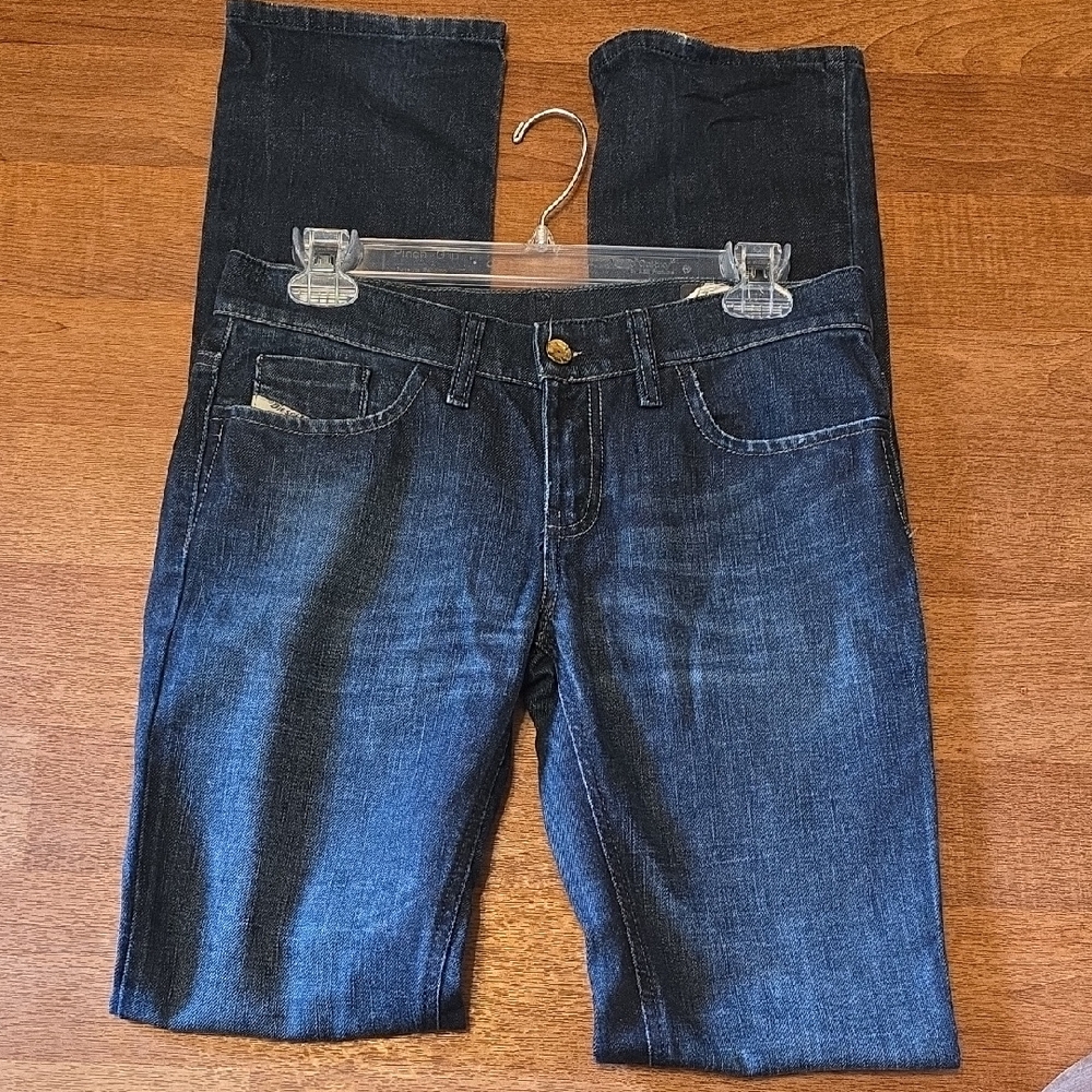 Diesel Gold Button Dark Denim